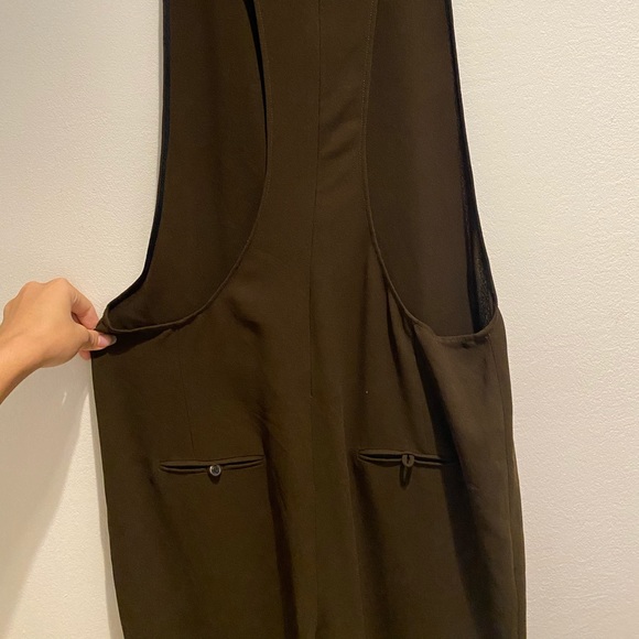 Zara Olive Green Jumpsuit - Picture 4 of 4